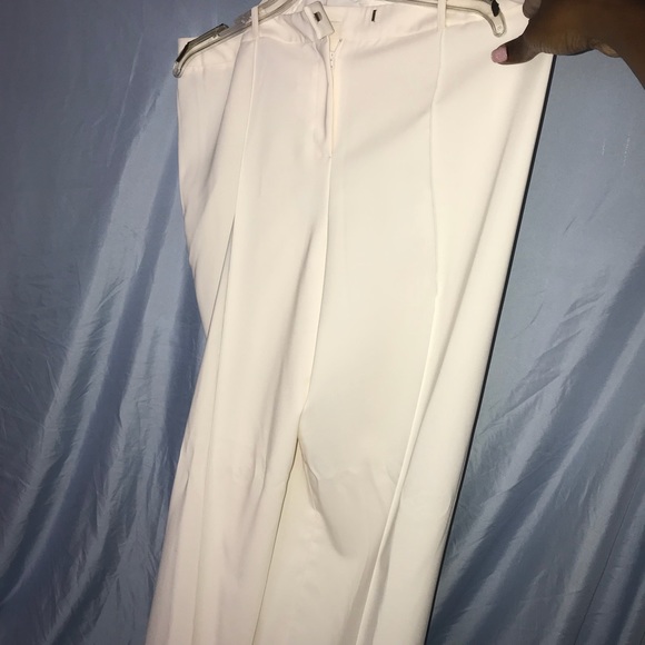off white plus size pants